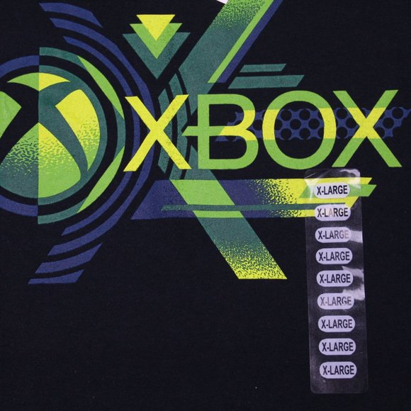X-Box Promo Shirt NWT Mens XL Black Ripple Junction Cotton S/S Pullover - Picture 6 of 11